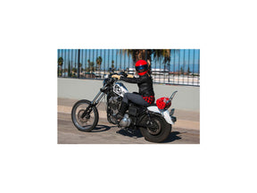 Burly Brand Tall Sissy Bar With Pad Chrome Burly Brand