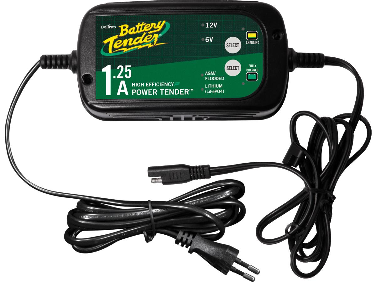 Battery Tender 1.25 Amp, 6/12 V Dual Select, Lead Acid/Lithium Battery Charger 1.25 A Battery Tender Default Title