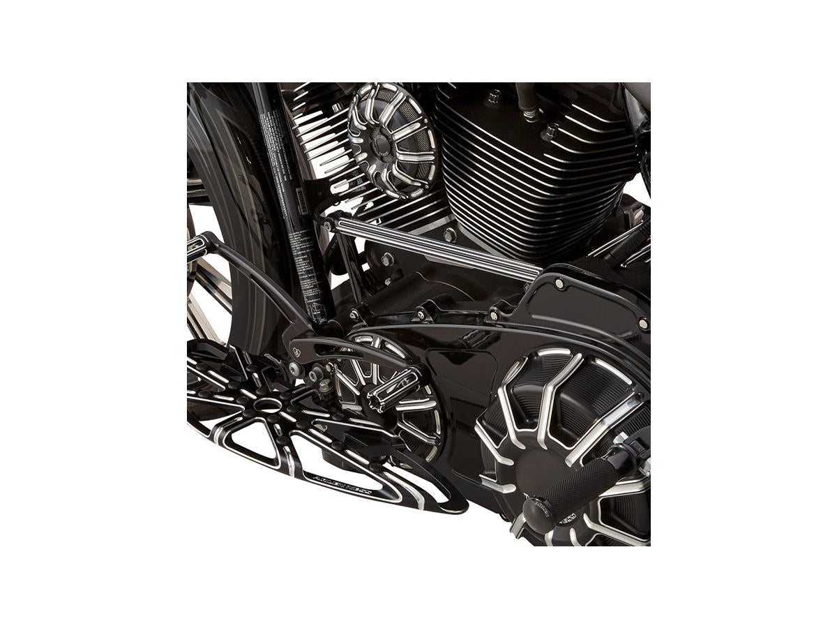 Arlen Ness Shift Rod, 10 Gauge, Black Shift Rod Arlen Ness