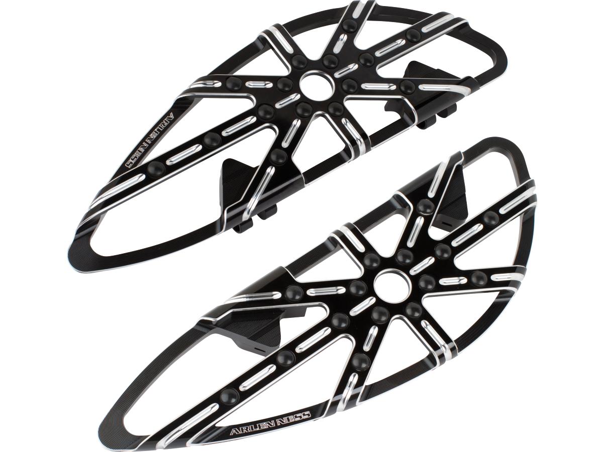 Arlen Ness 10 Gauge Driver Floorboards Black, Anodized Arlen Ness Default Title
