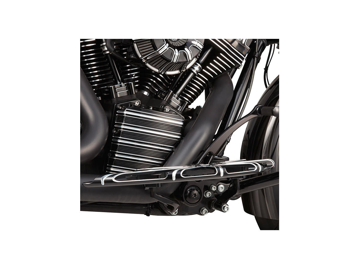 Arlen Ness 10 Gauge Driver Floorboards Black, Anodized Arlen Ness