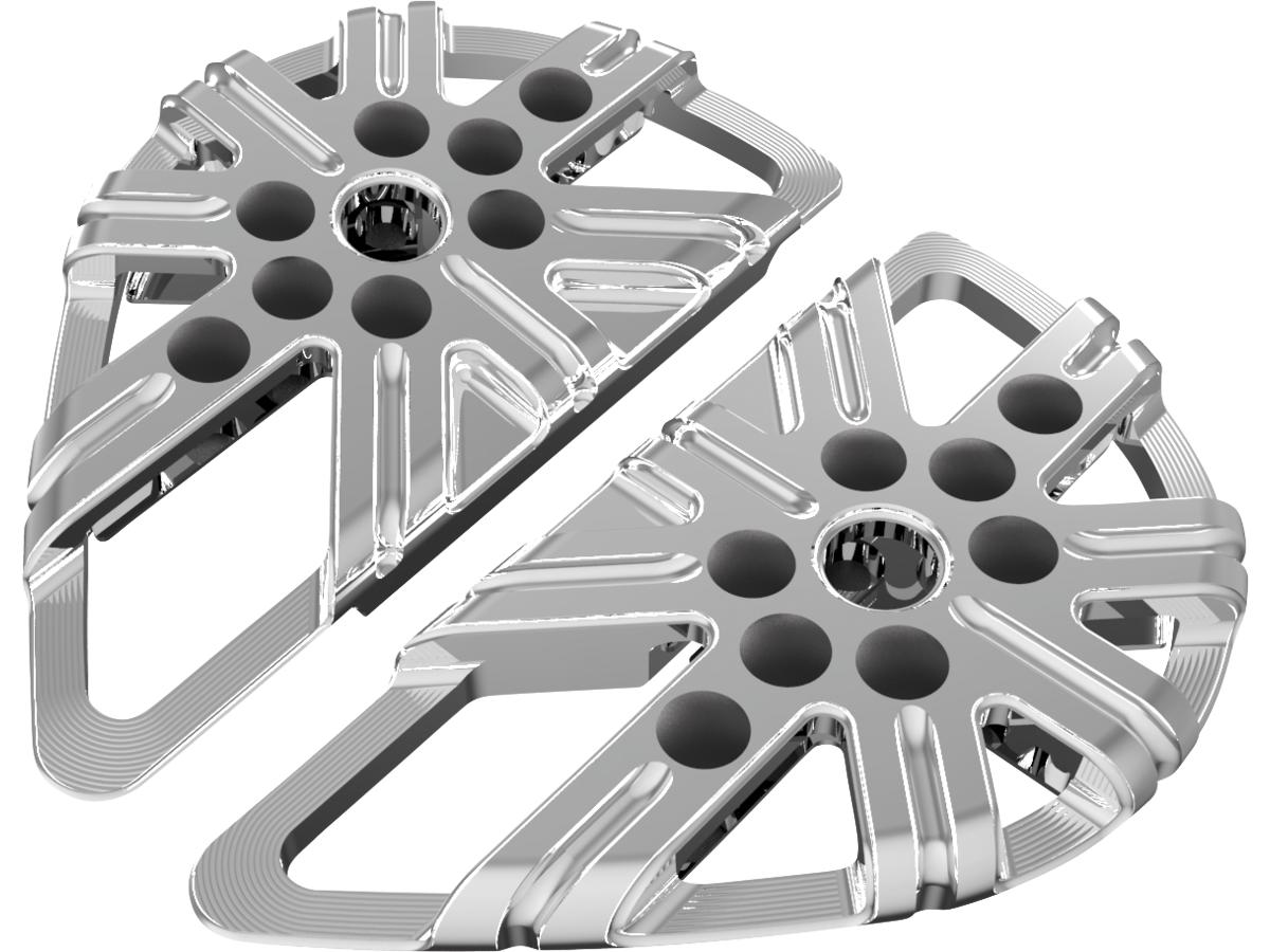 Arlen Ness 10 Gauge Passenger Floorboards Chrome Arlen Ness Default Title
