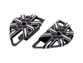 Arlen Ness 10 Gauge Passenger Floorboards Black, Anodized Arlen Ness Default Title