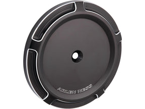 Arlen Ness Beveled Big Sucker Stage 1 Air Cleaner Cover Black Anodized Arlen Ness Default Title