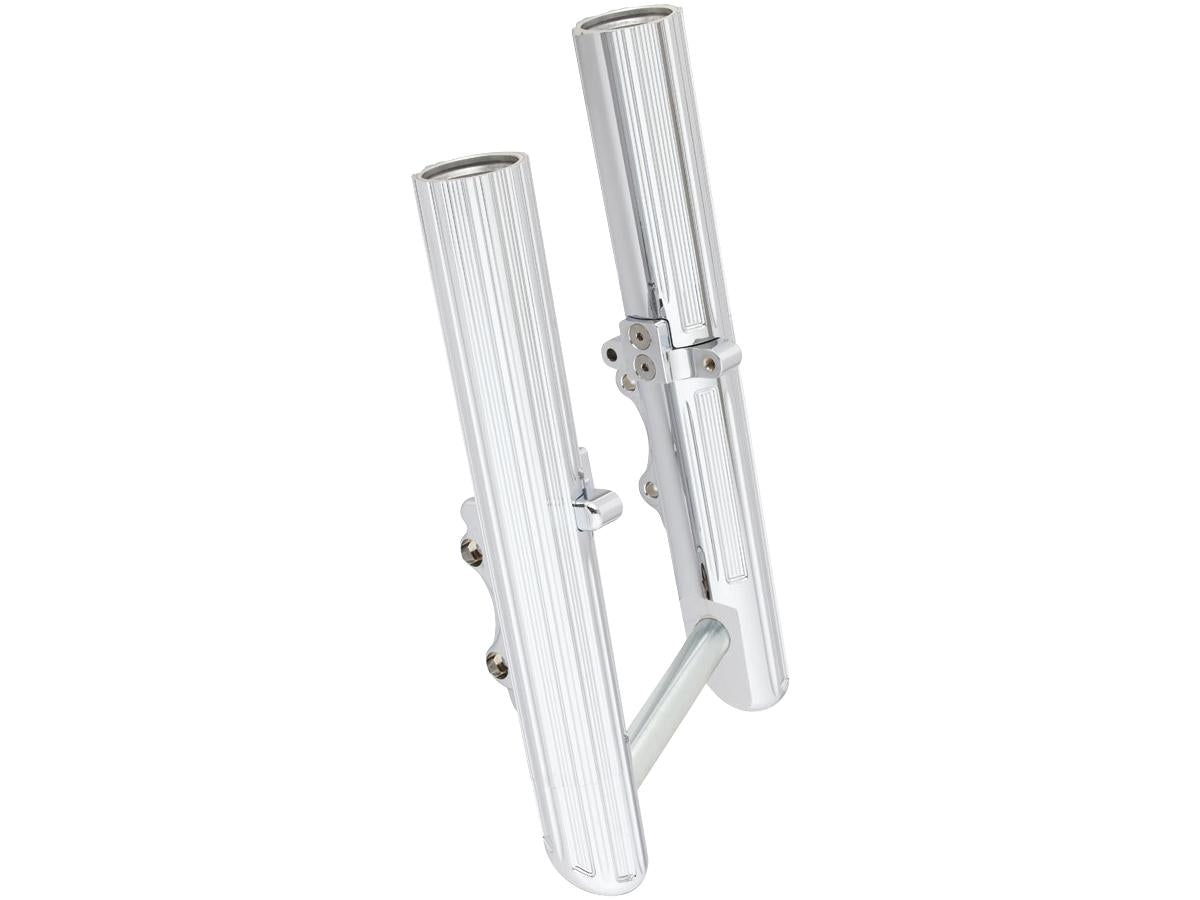 Arlen Ness Hot Legs, 10 Gauge, Dual Disc, Flht/Flhx/Fltr, Chrome Fork Slider Arlen Ness Default Title