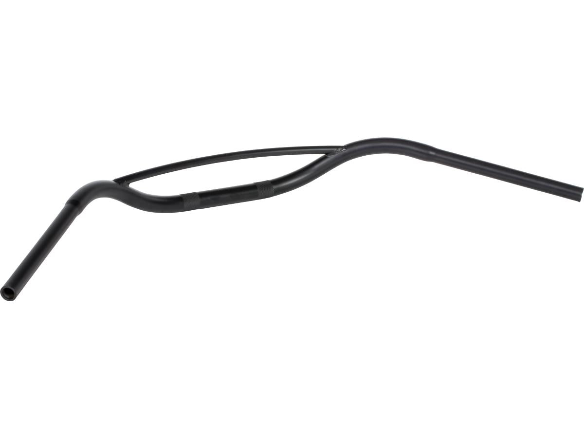 Highway Hawk 1" Venice Beachbar Handlebar Non Dimpled 3 Hole Black Powder Coated 1" Throttle By Wire Throttle Cables Highway Hawk Default Title