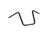 Highway Hawk 1 1/4" Narrow Ape Hanger Handlebar Non Dimpled 3 Hole Black Powder Coated 1 1/4" Throttle By Wire Throttle Cables Highway Hawk Default Title