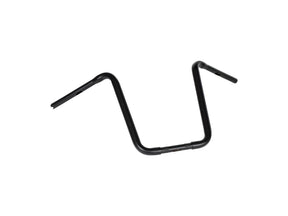 Highway Hawk 1 1/4" Narrow Ape Hanger Handlebar Non Dimpled 3 Hole Black Powder Coated 1 1/4" Throttle By Wire Throttle Cables Highway Hawk Default Title