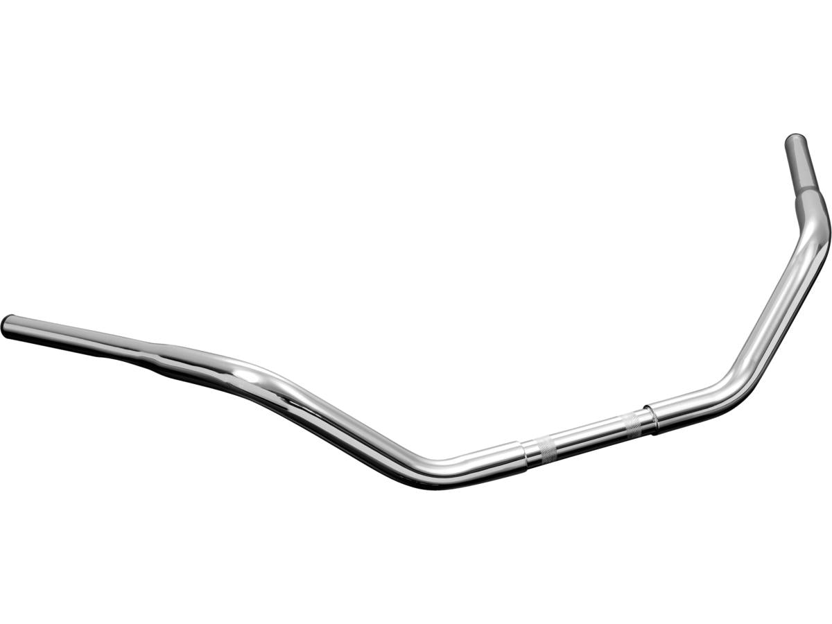 Highway Hawk 1 1/4" Fat Custom Handlebar Non Dimpled 3 Hole Chrome Highway Hawk Default Title