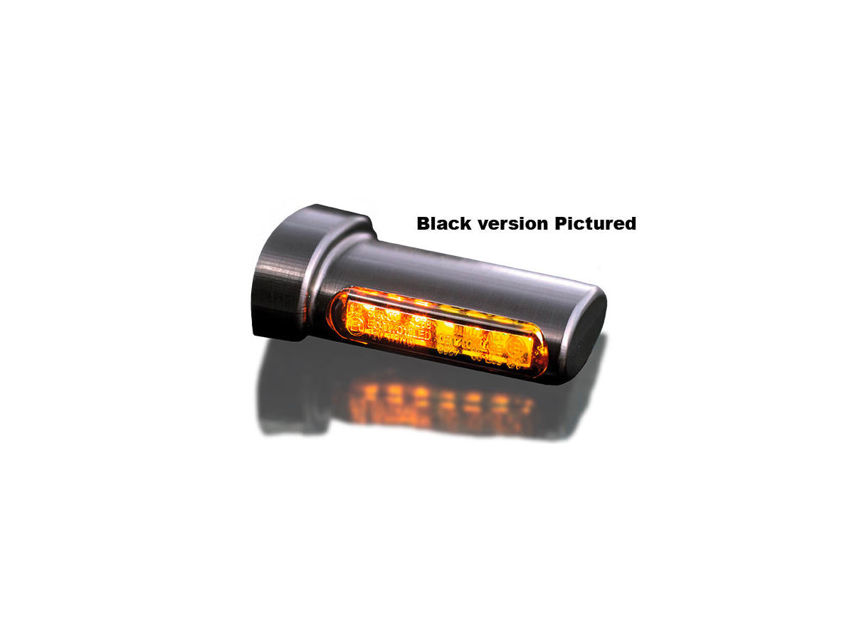 Heinz Bikes Winglet Led Turn Signals Chrome Clear Led Heinz Bikes