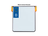 Heinz Bikes All In One License Plate Base Plate Turn Signals, German Size 200x180mm Chrome Heinz Bikes Default Title