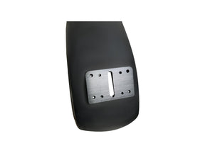 Heinz Bikes Mid Mount License Plate Adapter Black Anodized Heinz Bikes Default Title