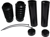 Cult Werk 6 Piece Fork Covers With Lower Fork Rubbers Plain Black Gloss Powder Coated Cult Werk Default Title
