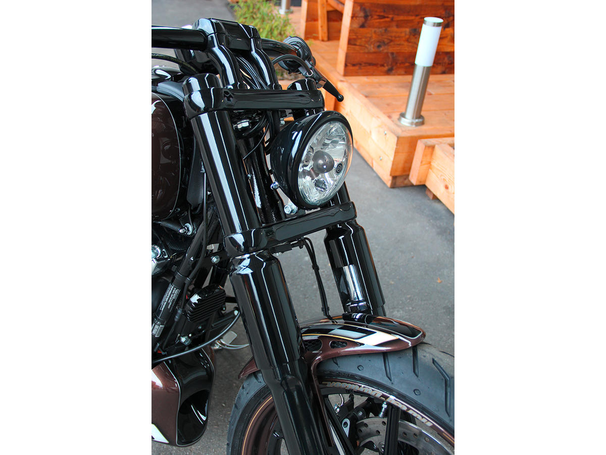 Cult Werk Upper Fork Cover Black Gloss Powder Coated Cult Werk