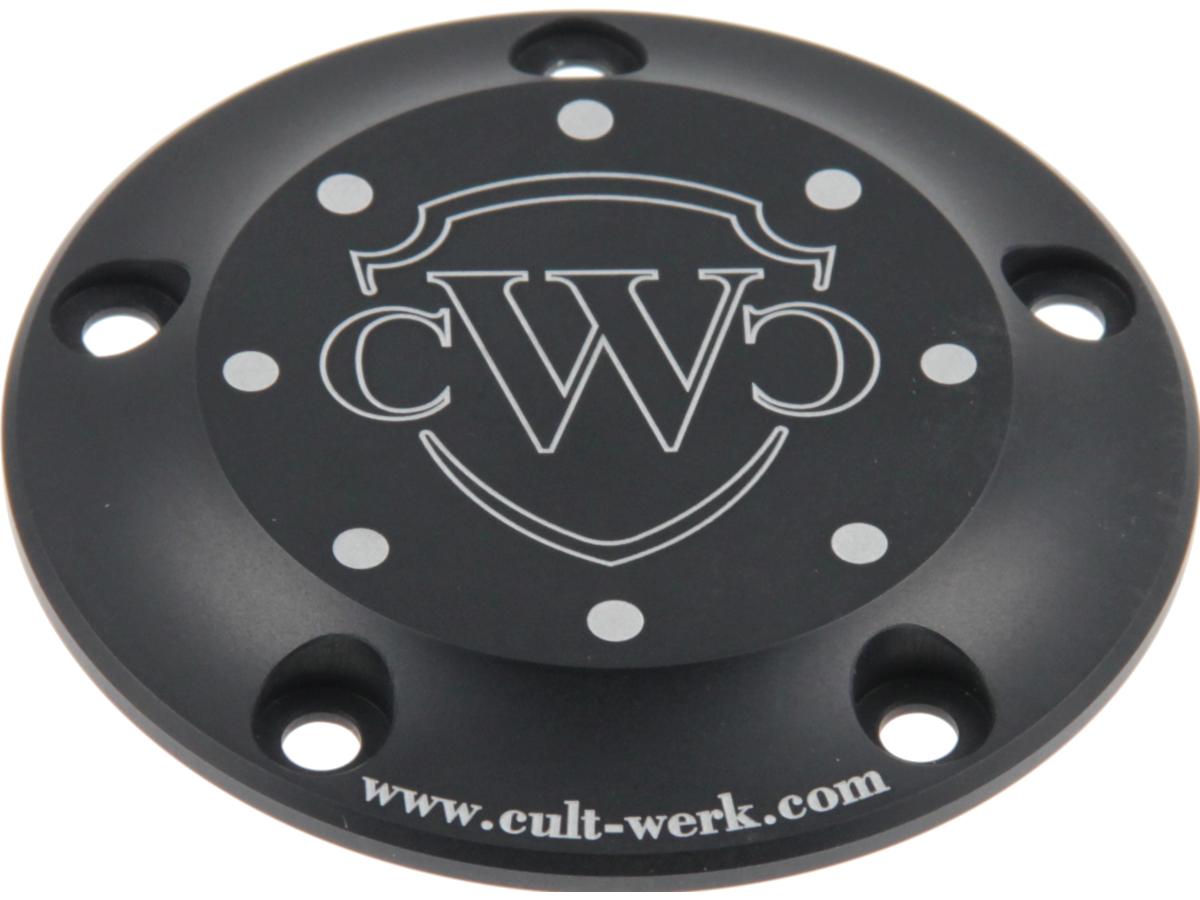Cult Werk Point Cover 5 Hole Black Anodized Cult Werk Default Title