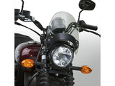 National Cycle Flyscreen Windshield Kit Height: 8,5", Width: 9,25", Black Brackets Up To 43mm Light Smoke National Cycle Default Title