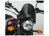 National Cycle Flyscreen Windshield Kit Height: 8,5", Width: 9,25", Black Brackets 52 56mm Dark Smoke National Cycle Default Title