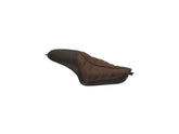Roland Sands Design 2 Up Enzo Horizontal Seat Black Brown Vinyl Roland Sands Design Default Title