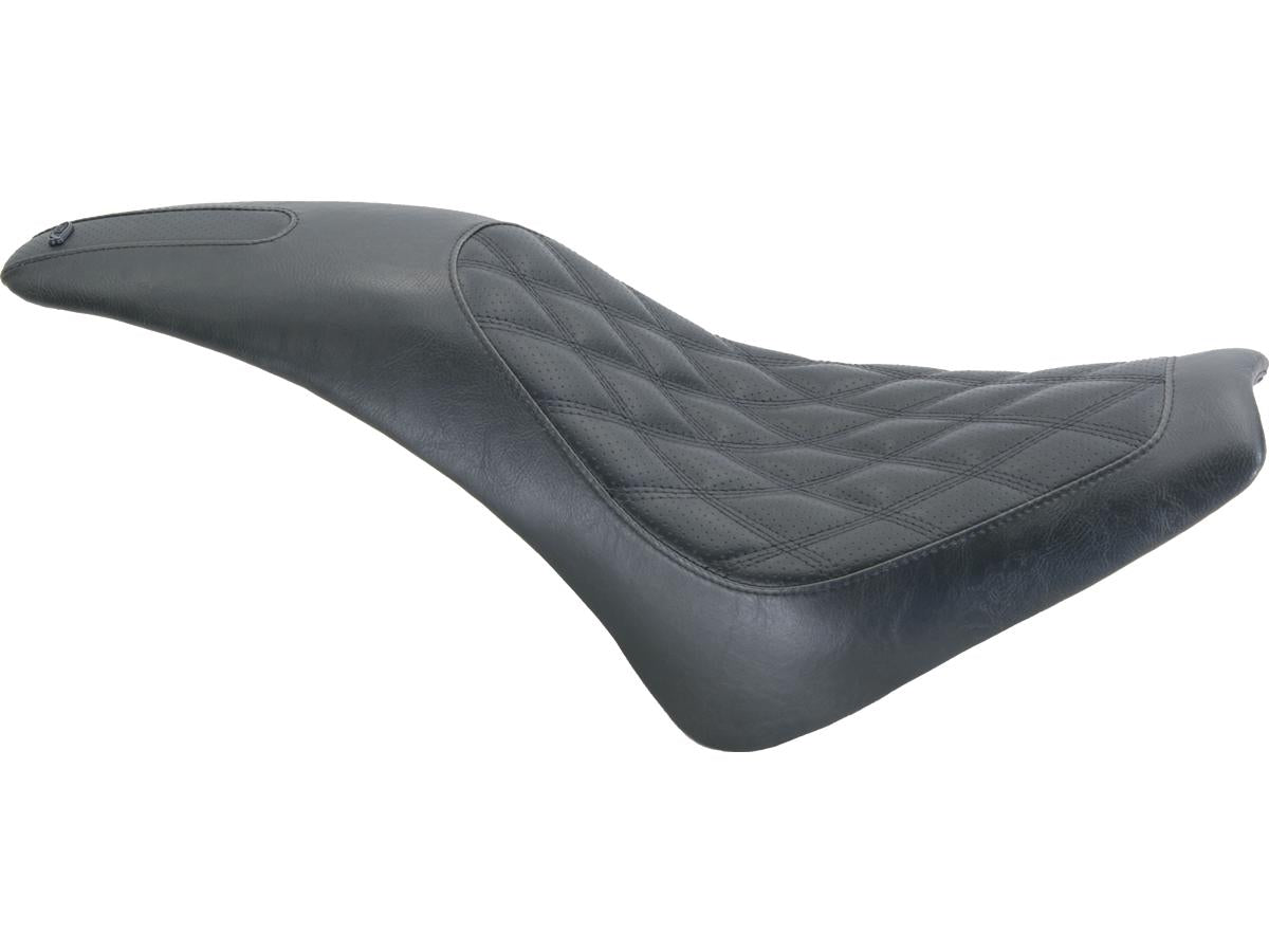 Roland Sands Design 2 Up Boss Diamond Seat Black Vinyl Roland Sands Design Default Title