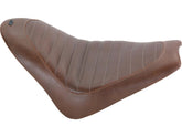 Roland Sands Design Enzo Horizontal Solo Seat Brown Vinyl Roland Sands Design Default Title