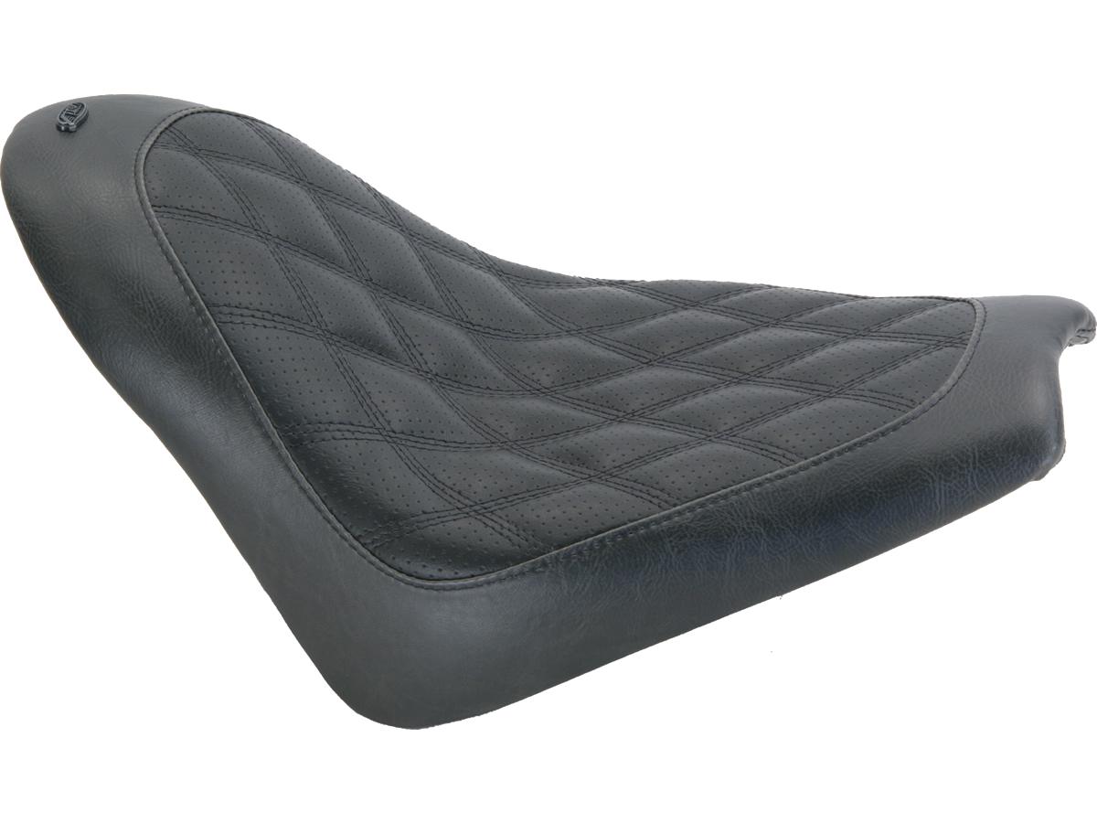 Roland Sands Design Boss Diamond Solo Seat Black Vinyl Roland Sands Design Default Title