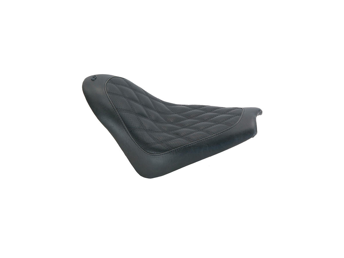 Roland Sands Design Boss Diamond Solo Seat Black Vinyl Roland Sands Design