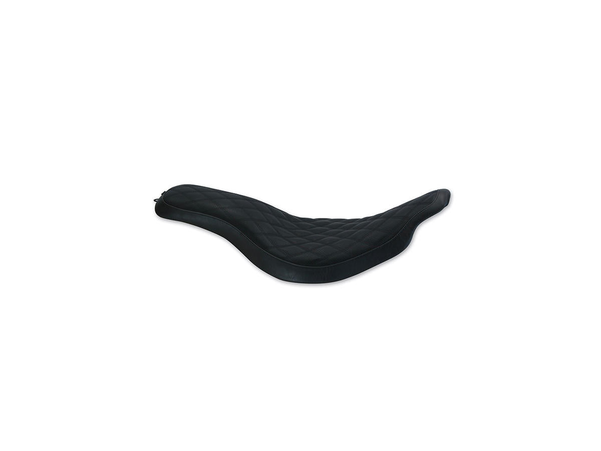 Roland Sands Design 2 Up Flatout Boss Diamond Seat Black Vinyl Roland Sands Design Default Title