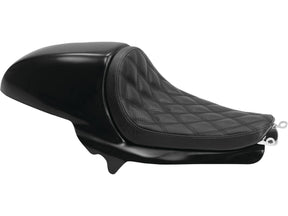 Roland Sands Design Boss Diamond Solo Seat For Rsd Cafe Tail Section Black Vinyl Roland Sands Design Default Title
