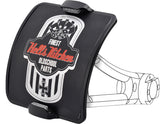 Hells Kitchen Choppers Twice Clamp License Plate Base Plate Germany 200x180mm, Including License Plate Light, For Show Use Only Black Hells Kitchen Choppers Default Title