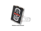 Hells Kitchen Choppers Squeeze License Plate Base Plate Germany 200x180mm,, Including License Plate Light Black Hells Kitchen Choppers Default Title