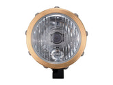 Hells Kitchen Choppers Retro 4 3/4" Headlight Black H4 Hells Kitchen Choppers Default Title