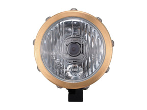 Hells Kitchen Choppers Retro 4 3/4" Headlight Black H4 Hells Kitchen Choppers Default Title
