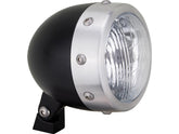 Hells Kitchen Choppers Retro 4 3/4" Headlight Black H4 Hells Kitchen Choppers Default Title