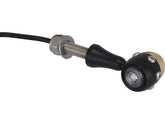 Hells Kitchen Choppers Retro Led Turn Signal V2 A Black Stem Black Brass Satin Clear Hells Kitchen Choppers Default Title