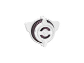Roland Sands Design Radial Blunt Air Cleaner Kit Chrome Roland Sands Design Default Title