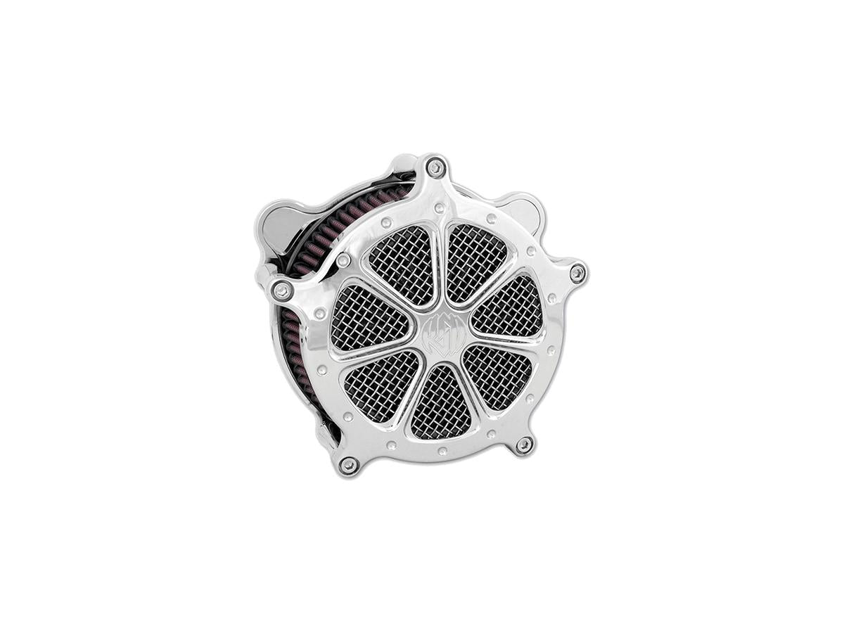 Roland Sands Design Venturi Speed 7 Air Cleaner Kit Chrome Roland Sands Design Default Title