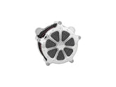 Roland Sands Design Venturi Speed 7 Air Cleaner Kit Chrome Roland Sands Design Default Title