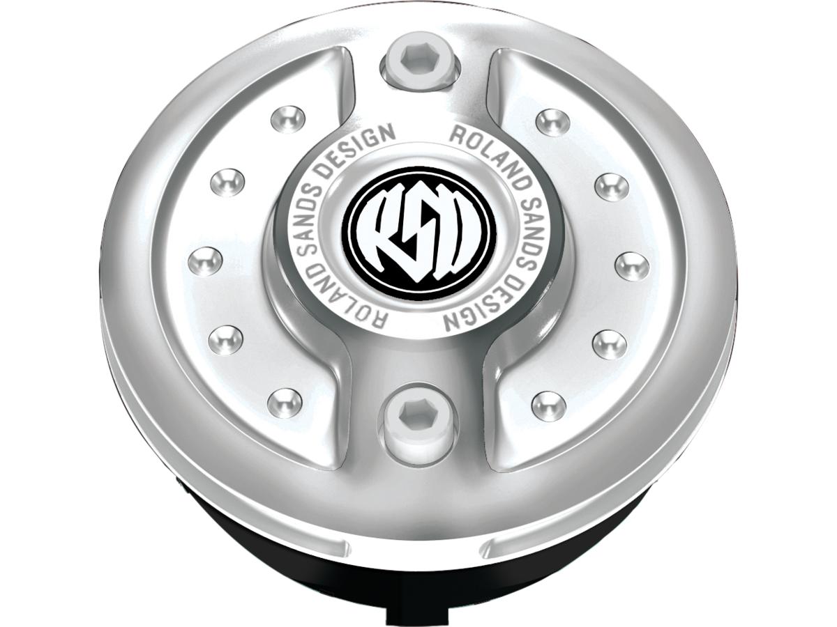 Roland Sands Design Radial Fuel Indicator Cap Chrome Roland Sands Design Default Title