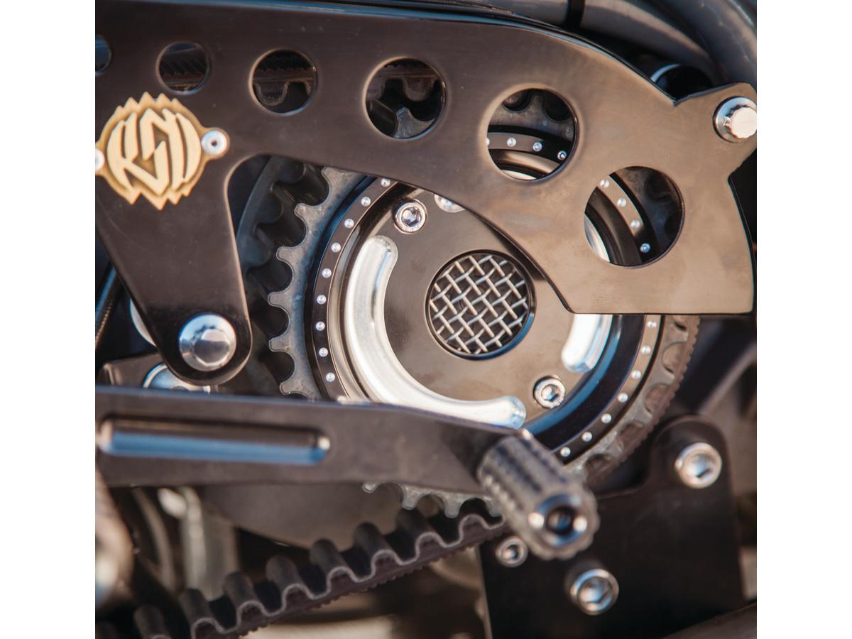 Roland Sands Design Tracker Front Pulley Guard Contrast Cut Roland Sands Design