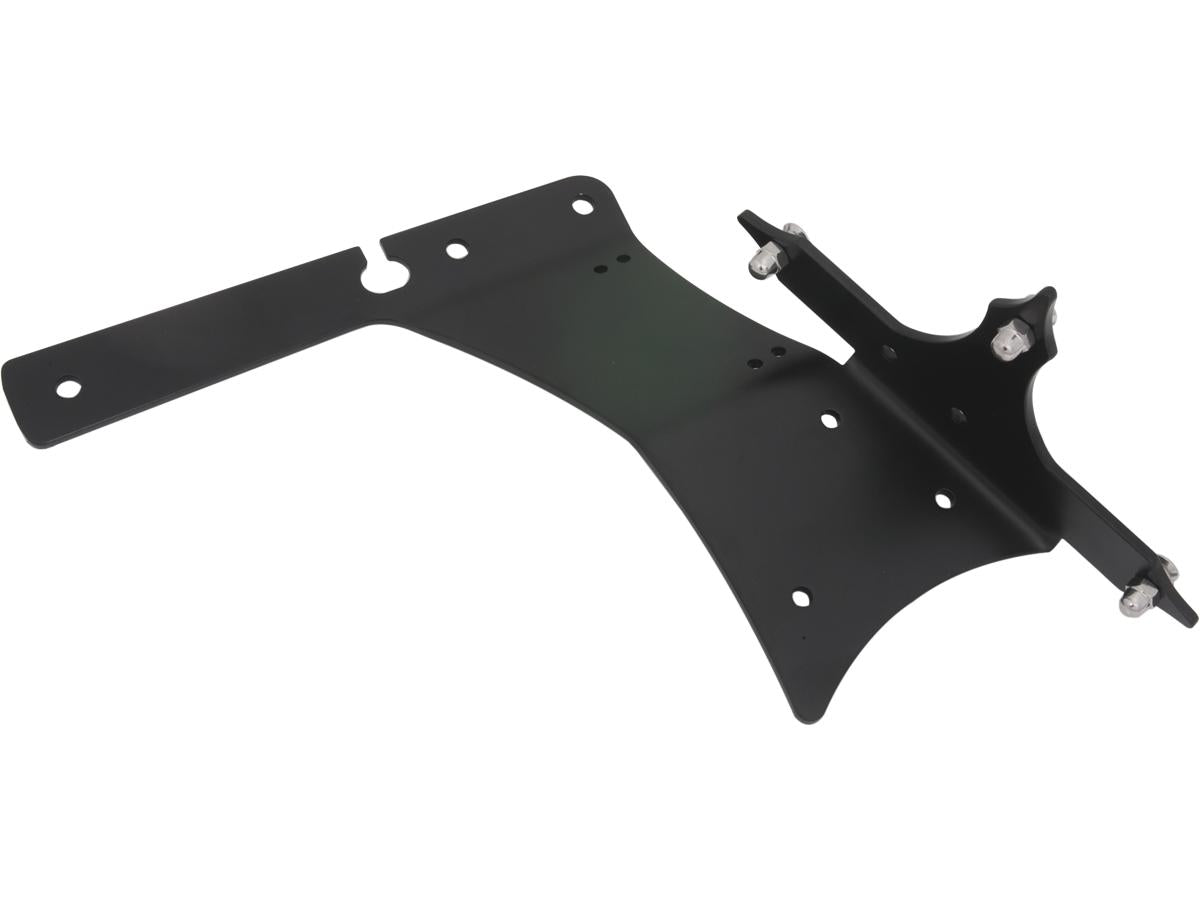 Hells Kitchen Choppers Fender Strut Side Mount License Plate Bracket For Sportster Models Black Hells Kitchen Choppers Default Title