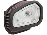 Arlen Ness Big Sucker Air Cleaner With Factory Cover For M8 Black Arlen Ness Default Title