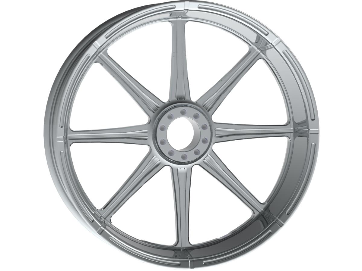 Rev Tech Velocity Wheel Chrome 26" 3,50" Abs Dual Flange Front Rev Tech Default Title