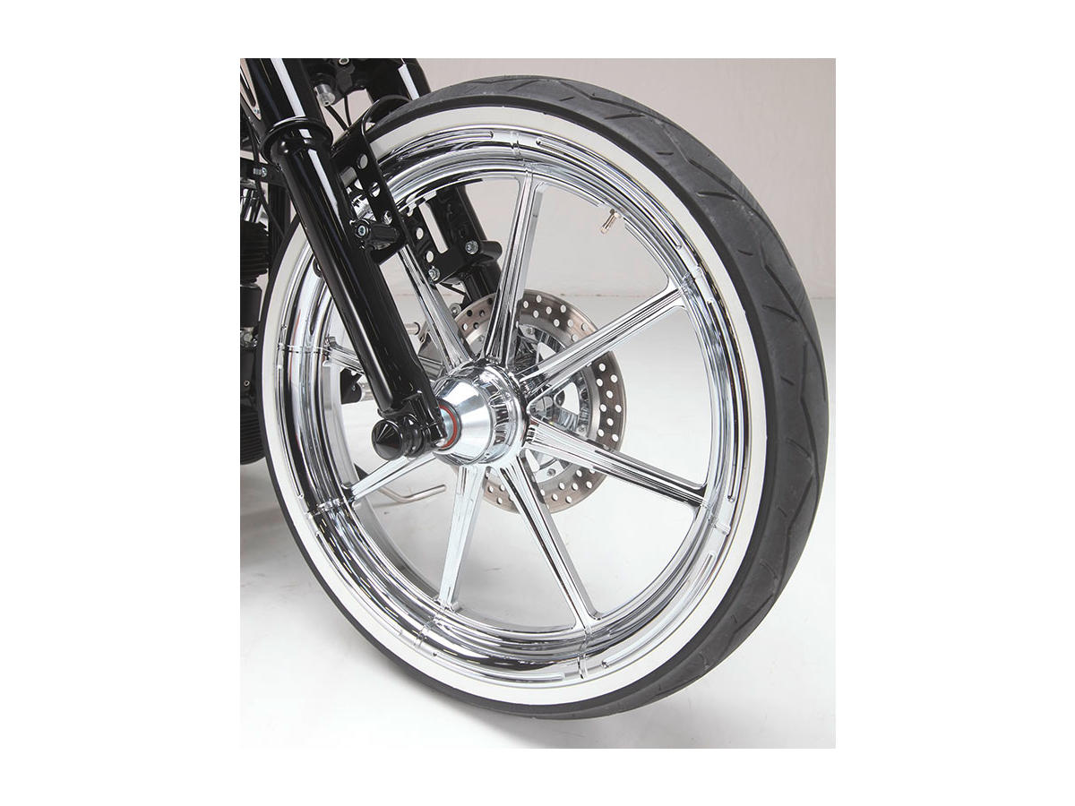 Rev Tech Velocity Wheel Chrome 26" 3,50" Abs Dual Flange Front Rev Tech