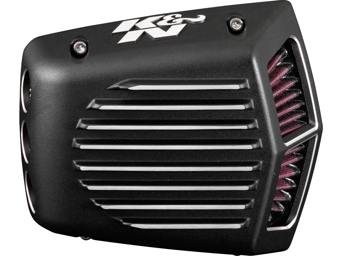 K&Amp;N Rk Series Street Metal The Shaker High Flow Air Intake Black Powder Coated K&Amp;N