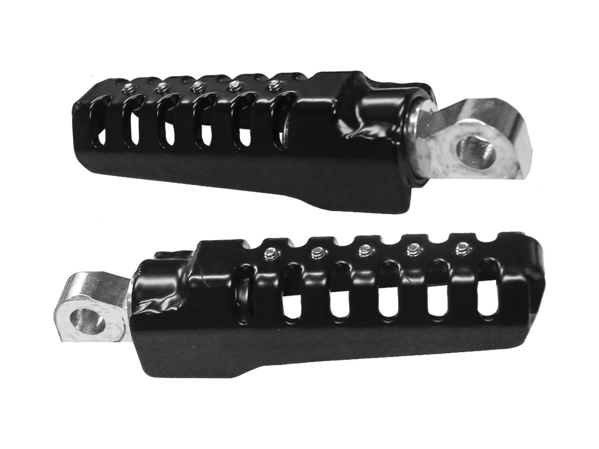 Burly Brand Razorback Footpegs Gloss Black, Powder Coated Burly Brand Default Title