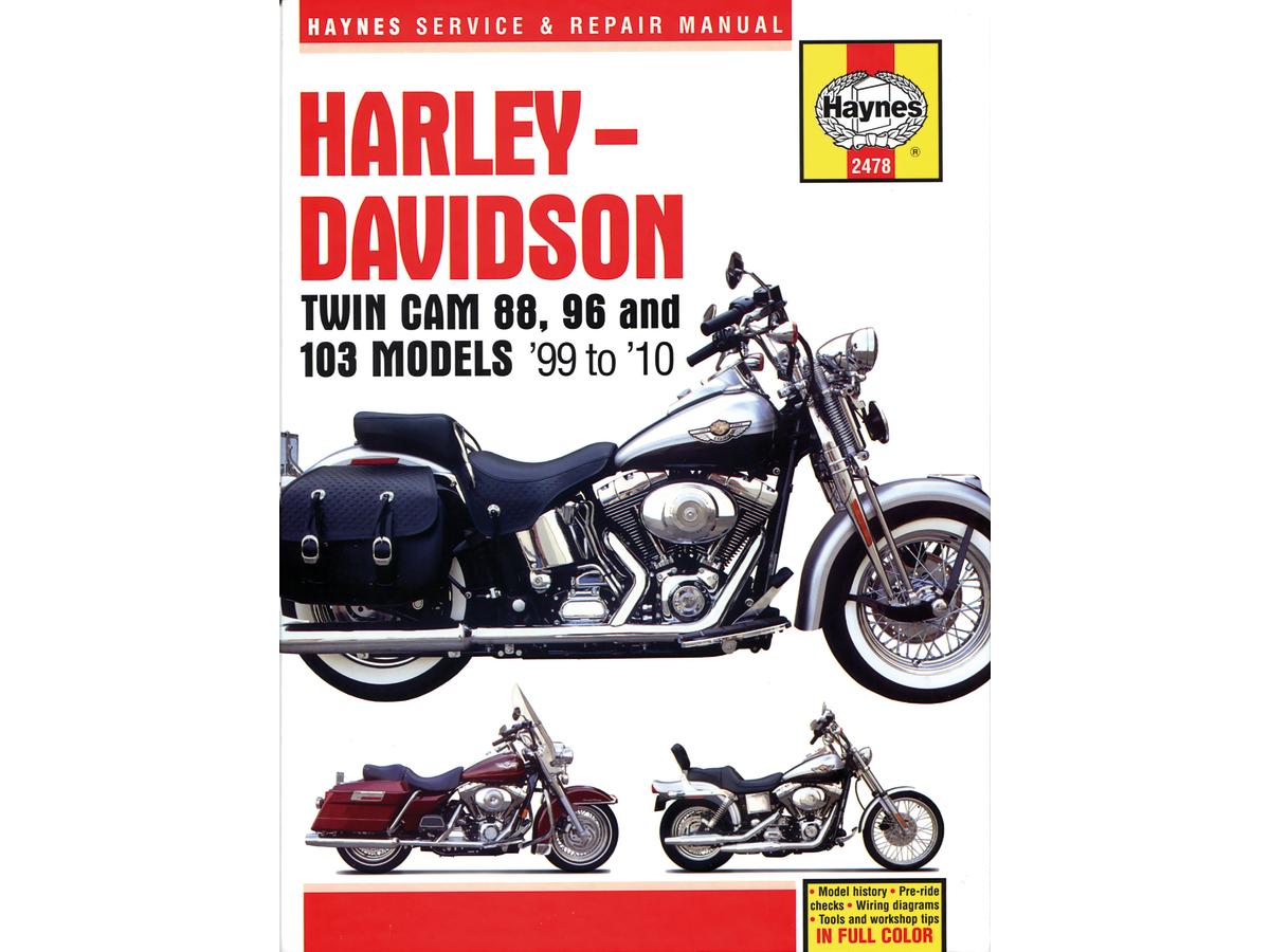 Haynes Service &Amp; Repair Manual For Twin Cam 88 Covering Softail (00 10), Dyna Glide (99 10), And Electra Glide/Road King And Road Glide (99 10) Haynes Default Title