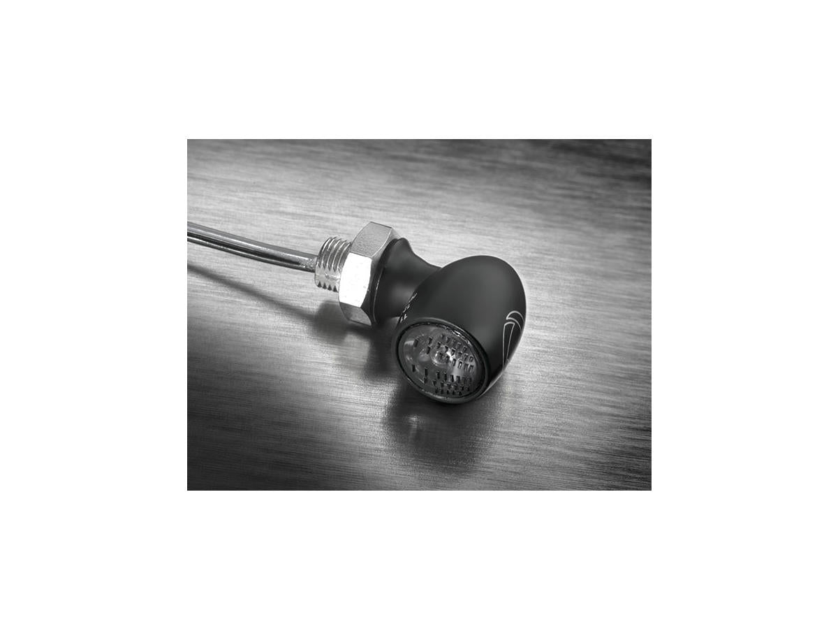 Kellermann Atto® Dark Led Turn Signal Tinted Lens Black Dark Tinted Led Kellermann