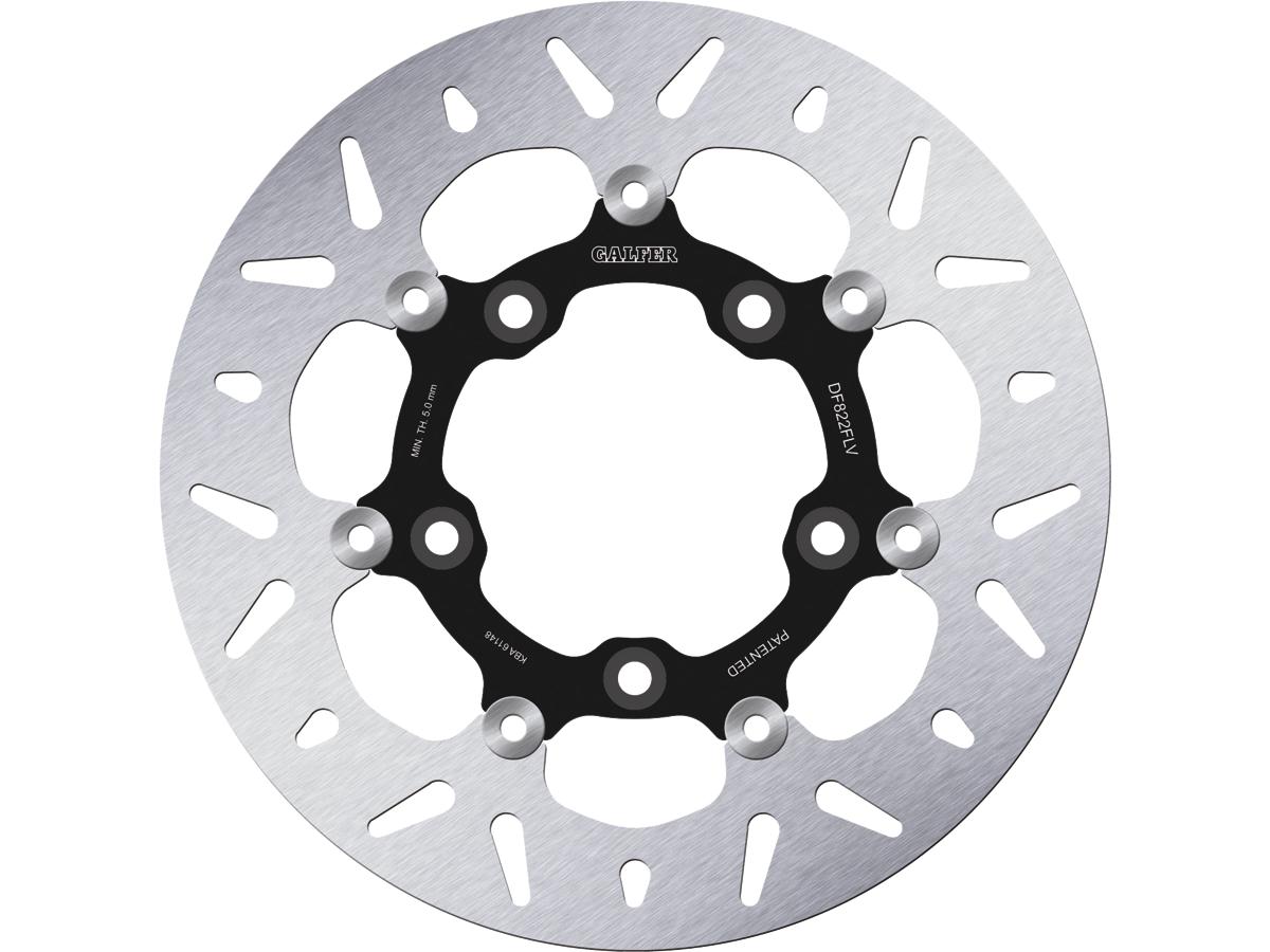 Galfer Disc Round Df Flv Floating Brake Disc 5 Hole Black Rear Galfer Default Title