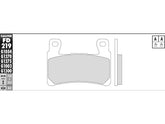 Galfer Semi Metallic Compound G1054 Brake Pad Organic Front Galfer Default Title