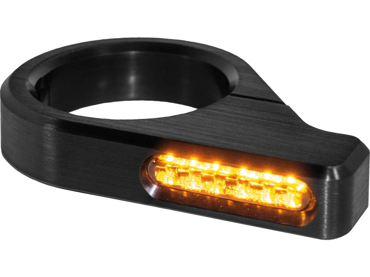 Heinz Bikes Zc Line Classic Led Turn Signal Black Anodized Smoke Led Heinz Bikes Default Title